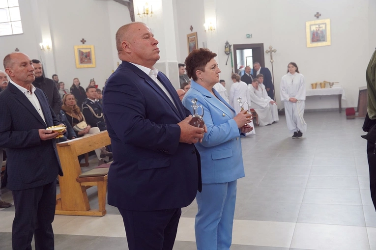 Powięcenie kościoła pw. św. Faustyny w Górze