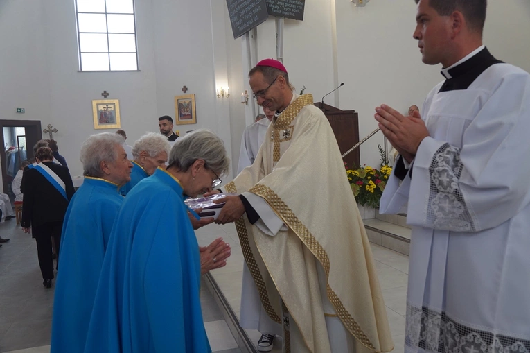 Powięcenie kościoła pw. św. Faustyny w Górze
