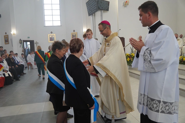 Powięcenie kościoła pw. św. Faustyny w Górze
