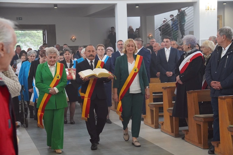 Powięcenie kościoła pw. św. Faustyny w Górze