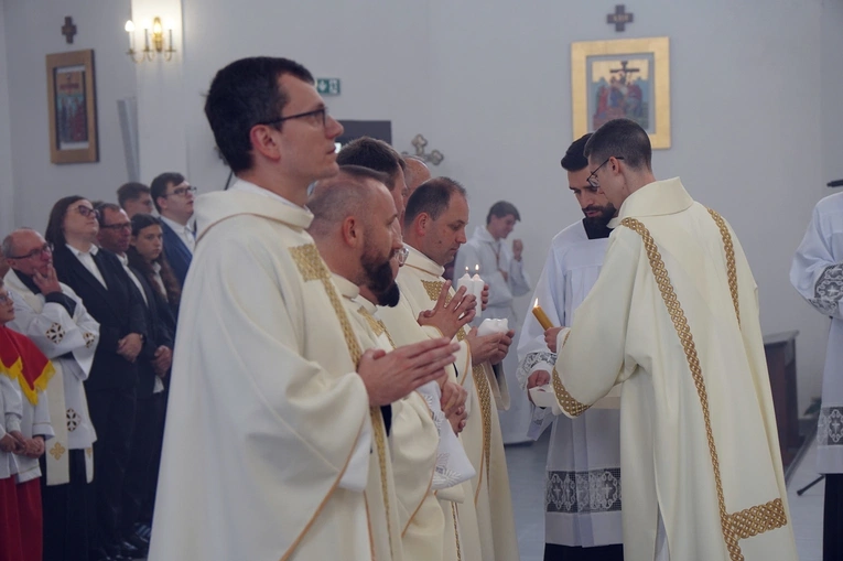 Powięcenie kościoła pw. św. Faustyny w Górze