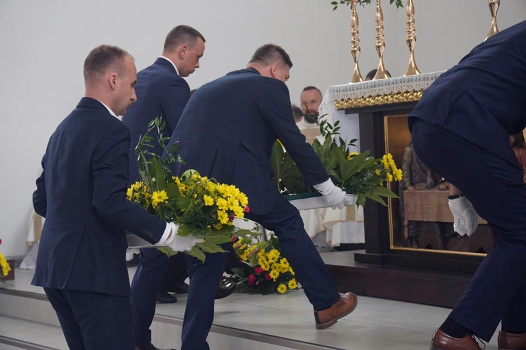 Powięcenie kościoła pw. św. Faustyny w Górze