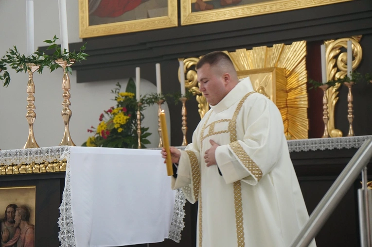 Powięcenie kościoła pw. św. Faustyny w Górze