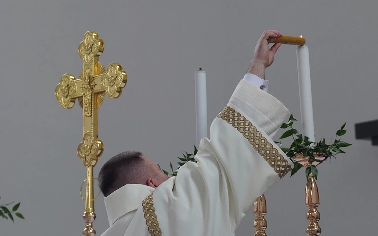 Powięcenie kościoła pw. św. Faustyny w Górze