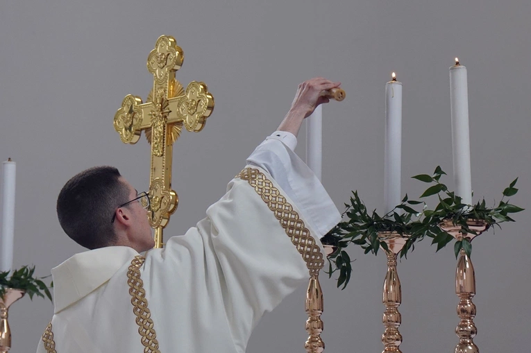 Powięcenie kościoła pw. św. Faustyny w Górze