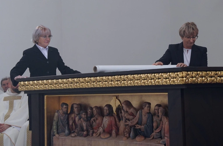 Powięcenie kościoła pw. św. Faustyny w Górze