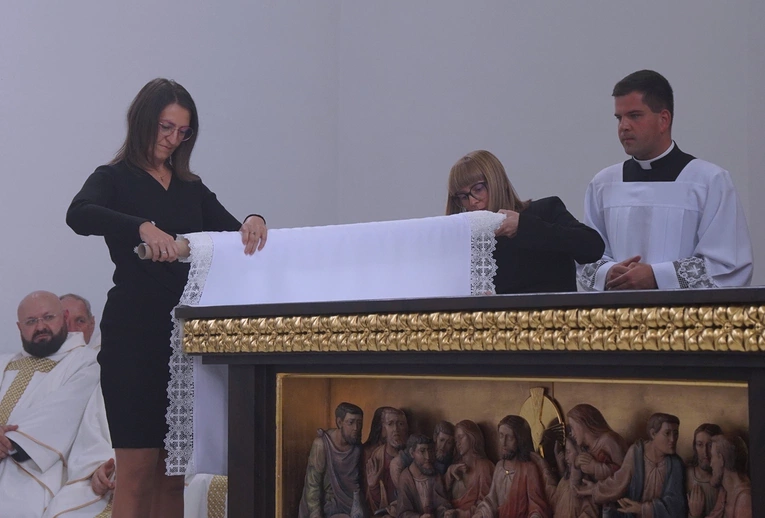 Powięcenie kościoła pw. św. Faustyny w Górze