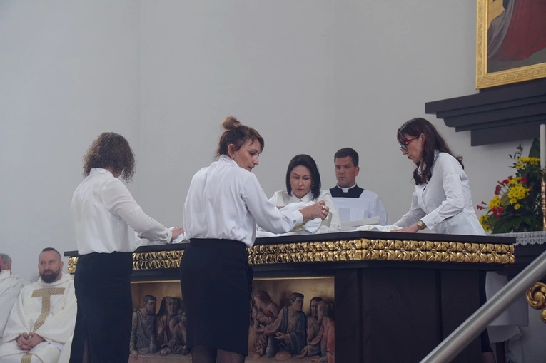 Powięcenie kościoła pw. św. Faustyny w Górze