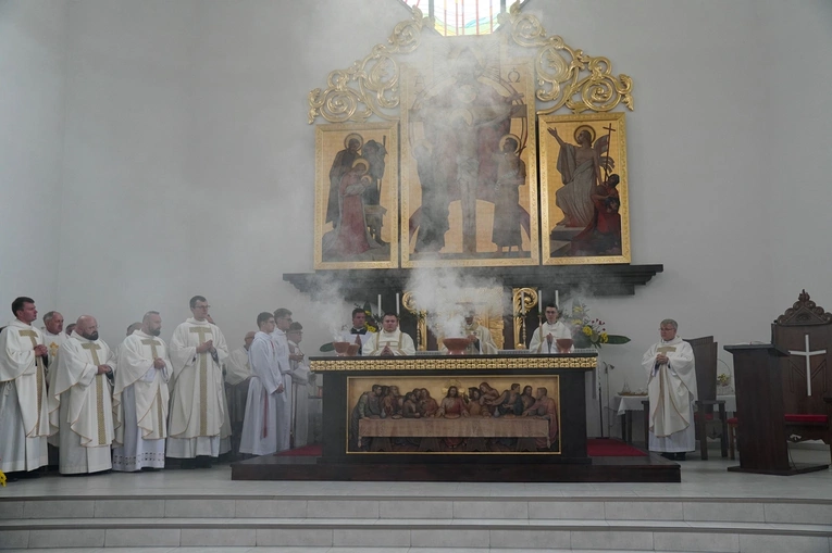 Powięcenie kościoła pw. św. Faustyny w Górze