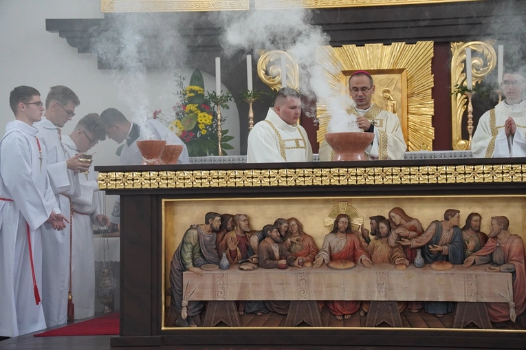 Powięcenie kościoła pw. św. Faustyny w Górze