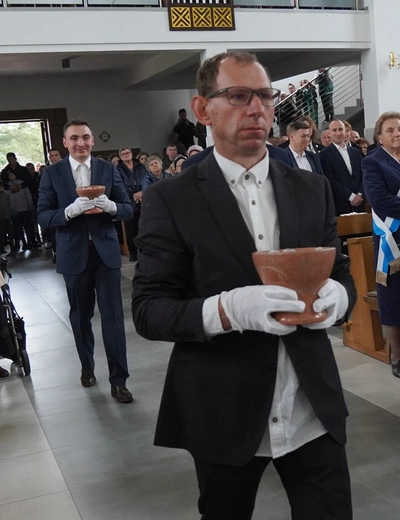 Powięcenie kościoła pw. św. Faustyny w Górze