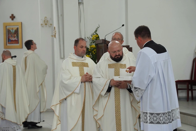 Powięcenie kościoła pw. św. Faustyny w Górze