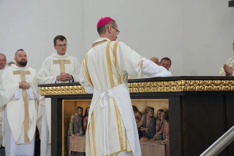 Powięcenie kościoła pw. św. Faustyny w Górze