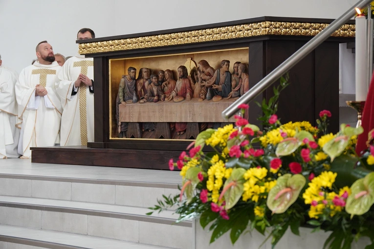 Powięcenie kościoła pw. św. Faustyny w Górze