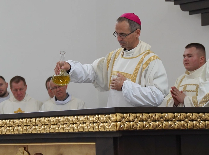 Powięcenie kościoła pw. św. Faustyny w Górze