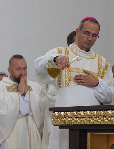 Powięcenie kościoła pw. św. Faustyny w Górze