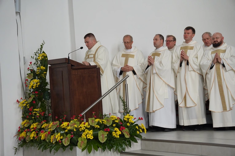 Powięcenie kościoła pw. św. Faustyny w Górze