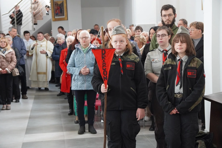 Powięcenie kościoła pw. św. Faustyny w Górze