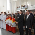 Powięcenie kościoła pw. św. Faustyny w Górze