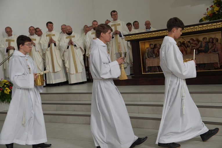 Powięcenie kościoła pw. św. Faustyny w Górze