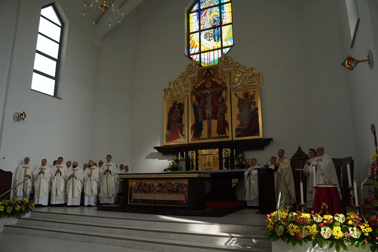 Powięcenie kościoła pw. św. Faustyny w Górze