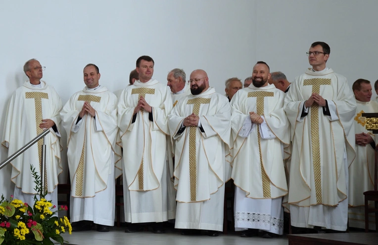 Powięcenie kościoła pw. św. Faustyny w Górze