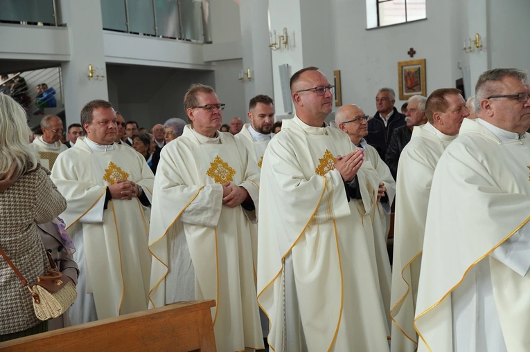 Powięcenie kościoła pw. św. Faustyny w Górze