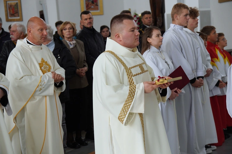 Powięcenie kościoła pw. św. Faustyny w Górze