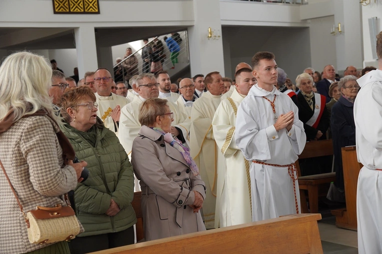 Powięcenie kościoła pw. św. Faustyny w Górze
