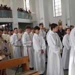 Powięcenie kościoła pw. św. Faustyny w Górze