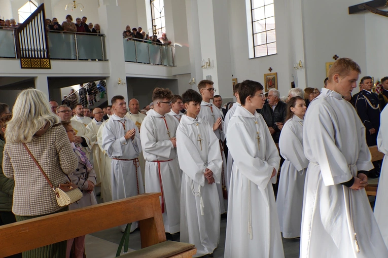 Powięcenie kościoła pw. św. Faustyny w Górze