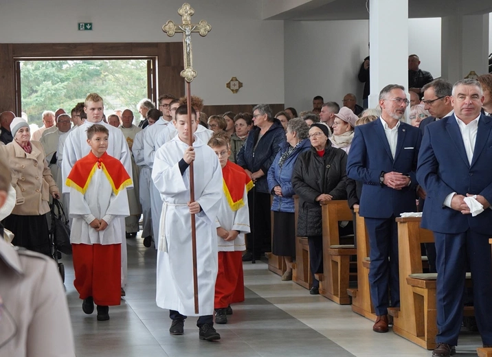 Powięcenie kościoła pw. św. Faustyny w Górze