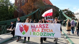 "Rodzina i małżeństwo - to nasze zwycięstwo!" - Marsz dla Życia i Rodziny we Wrocławiu