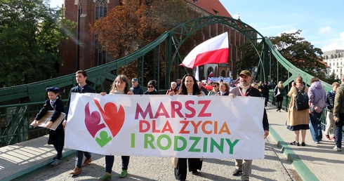 "Rodzina i małżeństwo - to nasze zwycięstwo!" - Marsz dla Życia i Rodziny we Wrocławiu