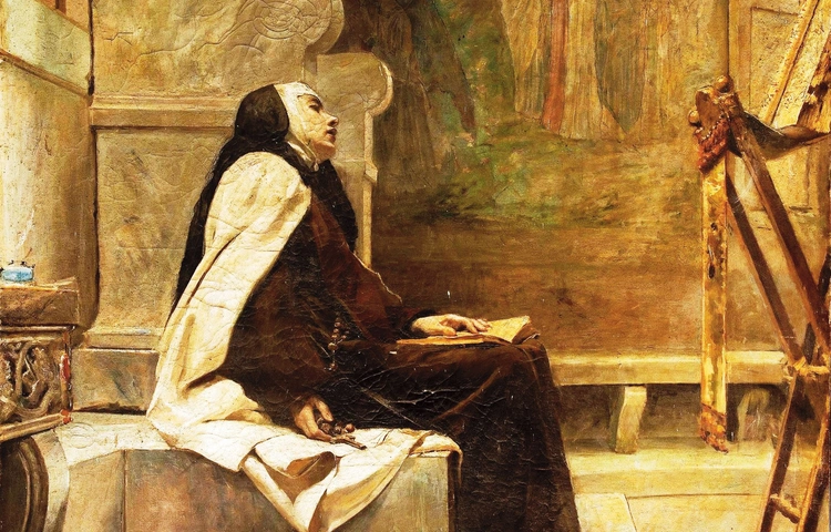 „Święta Teresa od Jezusa” na płótnie José Alcázara Tejedora 