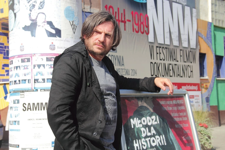 Arkadiusz Gołębiewski operator, reżyser, producent i scenarzysta filmowy, dyrektor Festiwalu Filmowego Niepokorni Niezłomni Wolni.