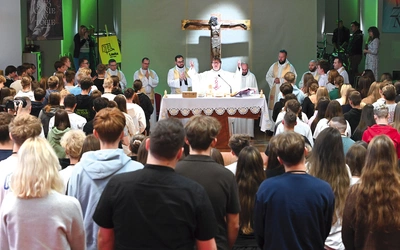 Sobotniej Eucharystii przewodniczył ks. Łukasz Knieć.