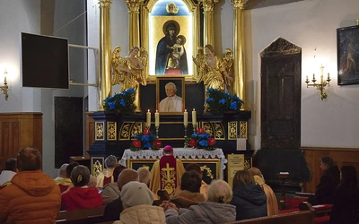 Powitanie wizerunku w kościele bernardyńskim pw. św. Katarzyny.