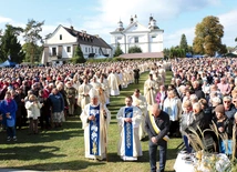 Mszy św. przewodniczył  bp Marek Solarczyk.