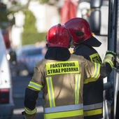 Mysłowice. Nocny pożar przy ul. Górniczej. Ewakuacja blisko 30 osób