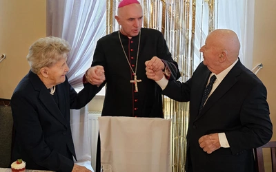 Kamienny małżeński jubileusz
