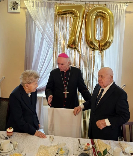 70-lecie małżeństwa z Ostropy