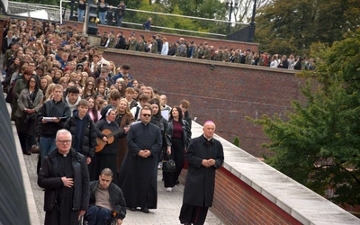 Maturzyści pielgrzymowali na Jasną Górę 