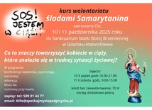 Śladami Samarytanina - jak towarzyszyć kobietom w ciąży w trudnej sytuacji