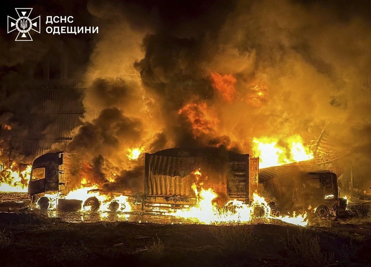 Tak było noc wcześniej w Odessie