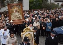 Obraz MB z Gietrzwałdu w kościele w Jarosławicach