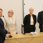 W panelu, który moderował Paweł Dycht, uczestniczyli (od lewej) Bogusława Buda, Natalia Tułasiewicz-Wala i ks. Wojciech Wojtyła.