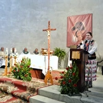 Eucharystia w surowym kościele