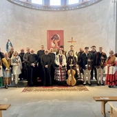 Eucharystia w surowym kościele