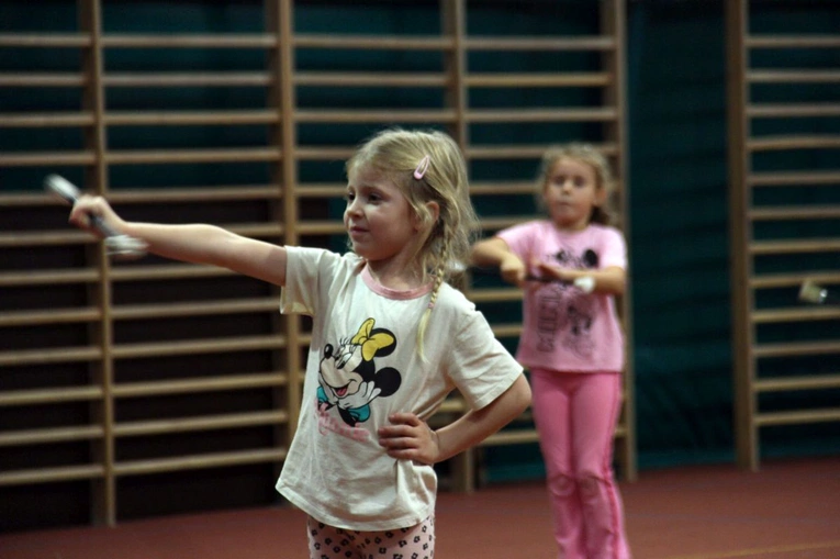 Trening mażoretek Mini Magnolia, mistrzyń świata z Kotulina